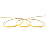 Tira de luces LED COB monocolor impecable ultrafina DC24V de 5 mm